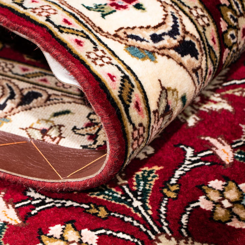 Runner Perser Rug - Tabriz - Royal - 295 x 77 cm - dark red