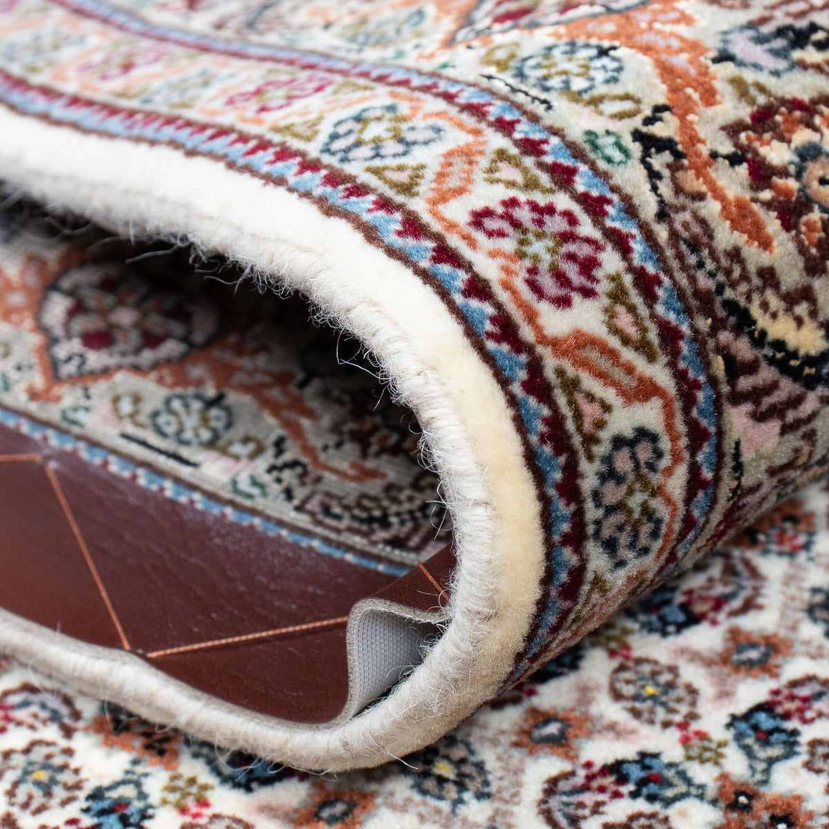 Runner Perser Rug - Tabriz - 402 x 82 cm - multicolored