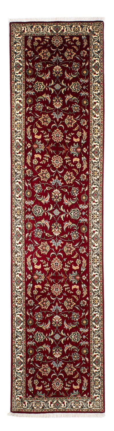 Runner Perser Rug - Tabriz - Royal - 316 x 75 cm - dark red