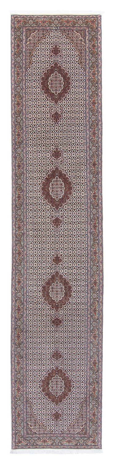 Runner Perser Rug - Tabriz - 401 x 84 cm - multicolored