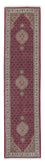 Runner Perser Rug - Tabriz - 344 x 80 cm - dark red