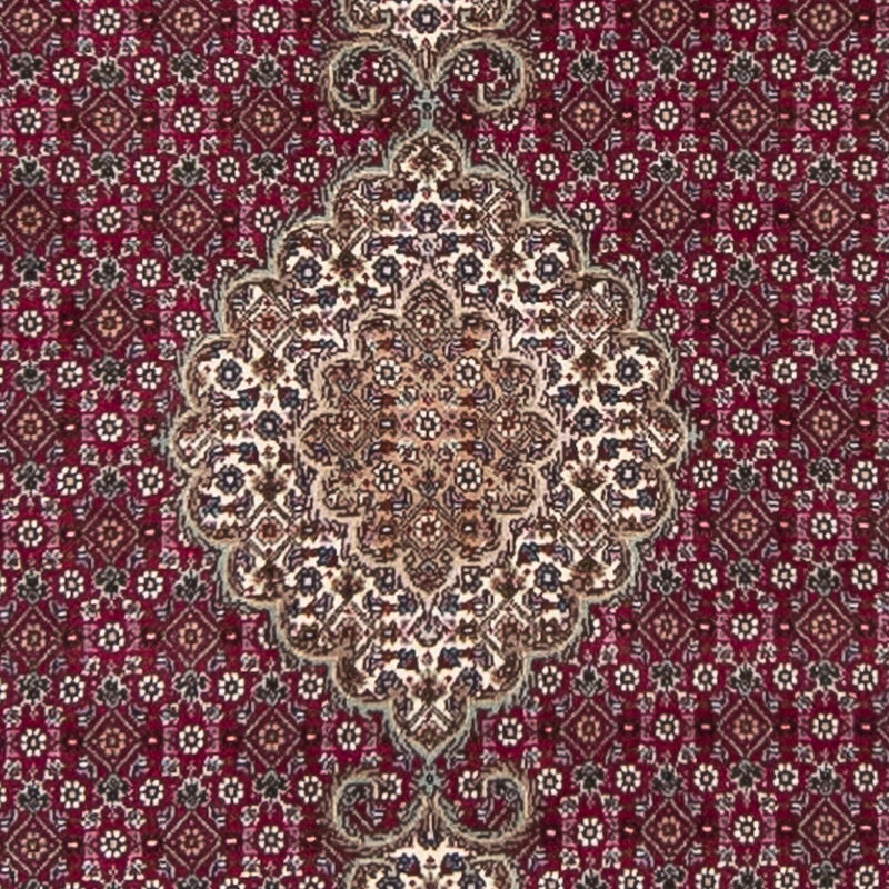 Runner Perser Rug - Tabriz - 344 x 80 cm - dark red