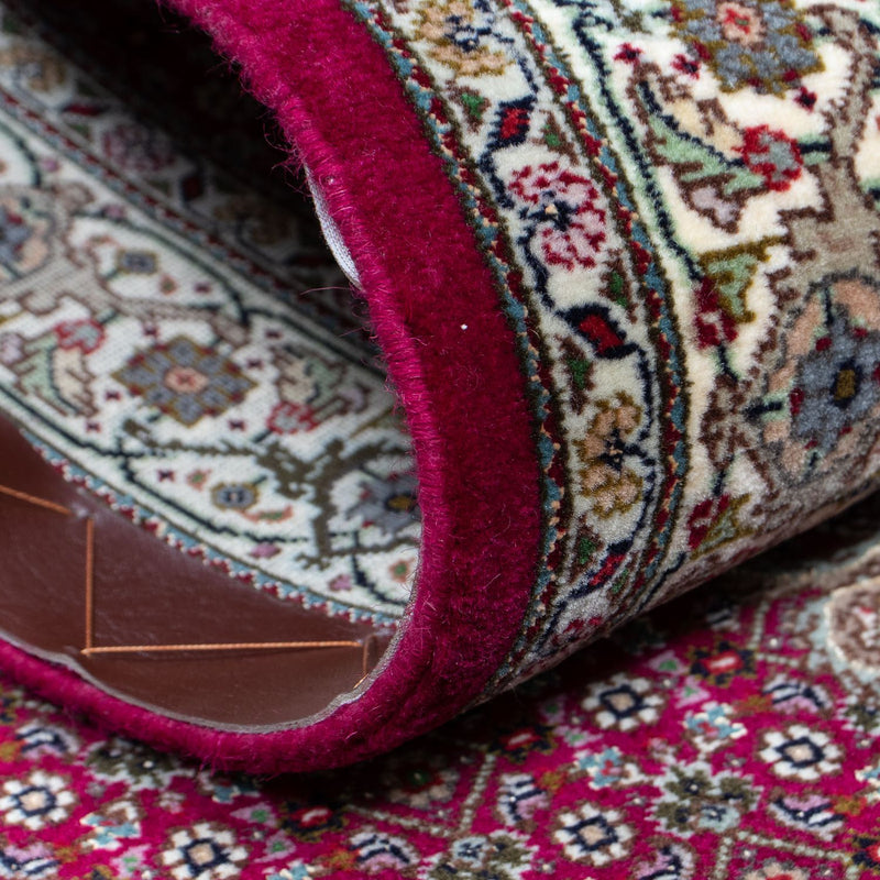 Runner Perser Rug - Tabriz - 344 x 80 cm - dark red