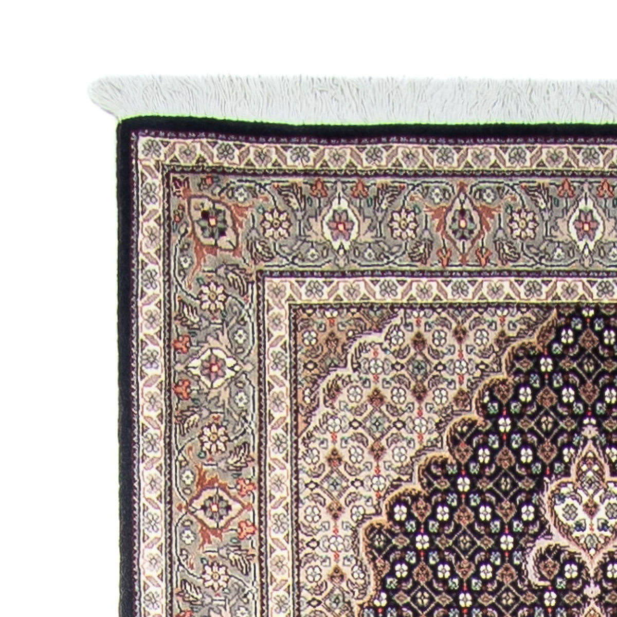 Runner Perser Rug - Tabriz - 389 x 83 cm - multicolored