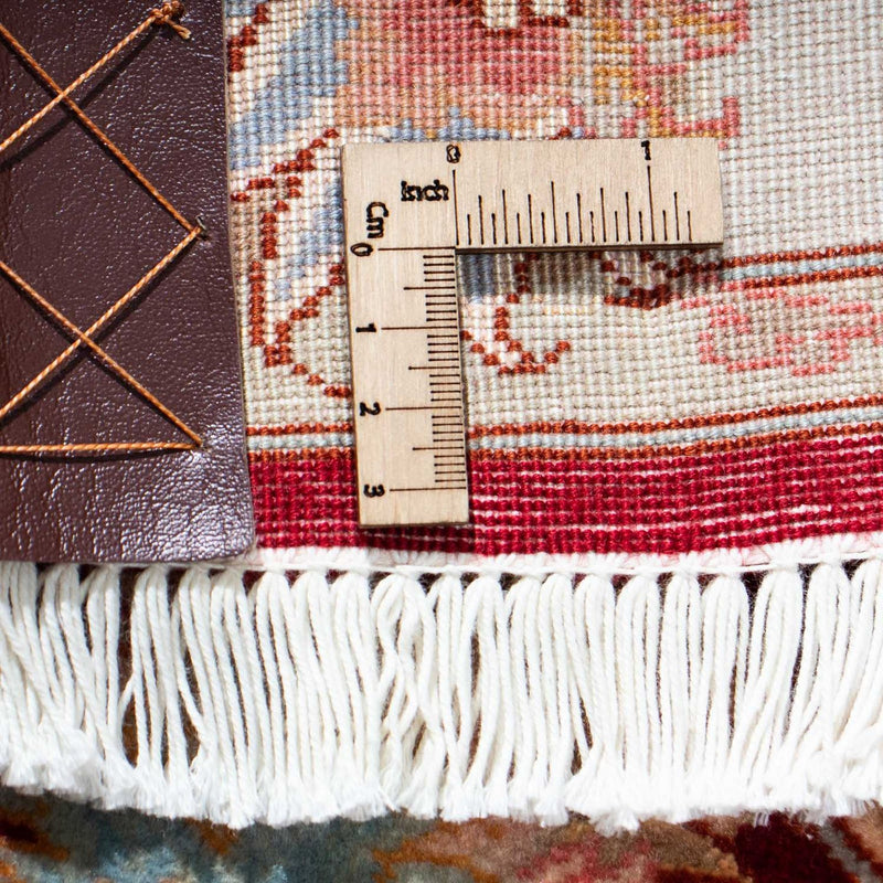 Runner Perser Rug - Tabriz - Royal - 208 x 80 cm - dark red