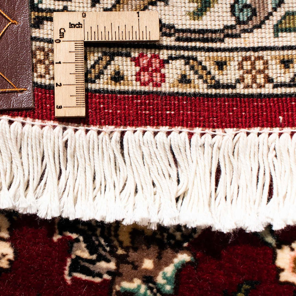 Runner Perser Rug - Tabriz - Royal - 312 x 77 cm - dark red