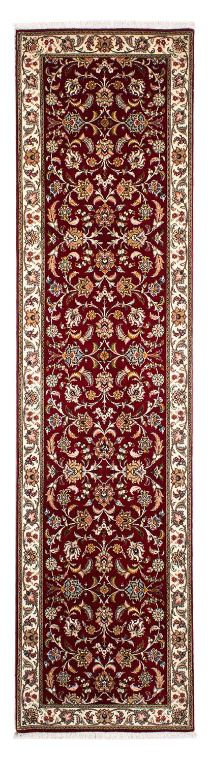 Runner Perser Rug - Tabriz - Royal - 322 x 85 cm - dark red