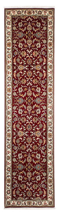 Runner Perser Rug - Tabriz - Royal - 322 x 85 cm - dark red