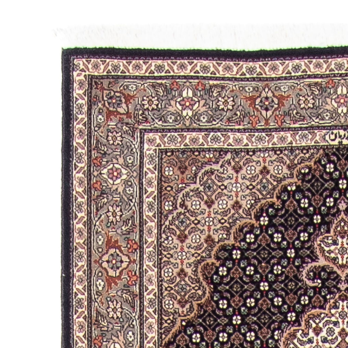 Runner Perser Rug - Tabriz - 387 x 82 cm - multicolored