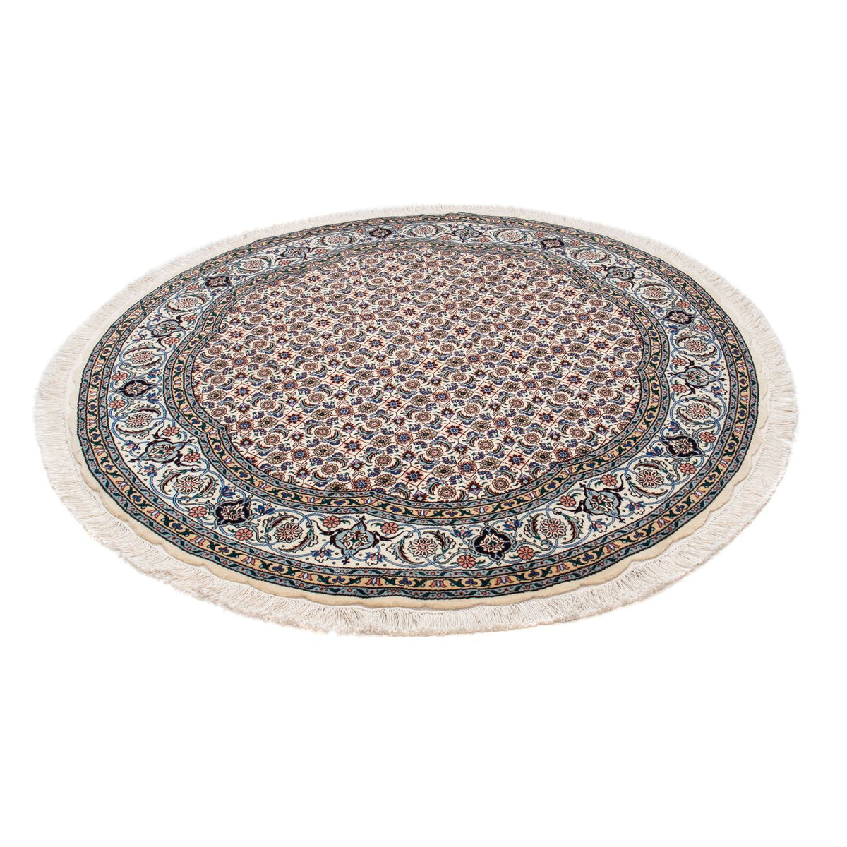 Perser Rug - Tabriz - Royal round  - 150 x 150 cm - beige