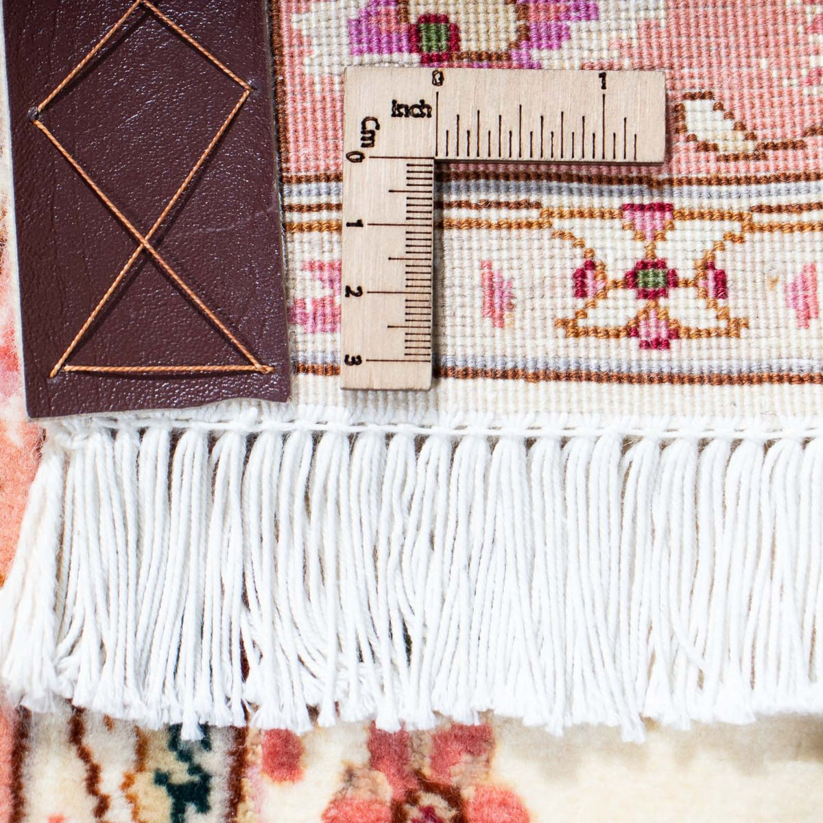 Runner Perser Rug - Tabriz - Royal - 212 x 82 cm - beige