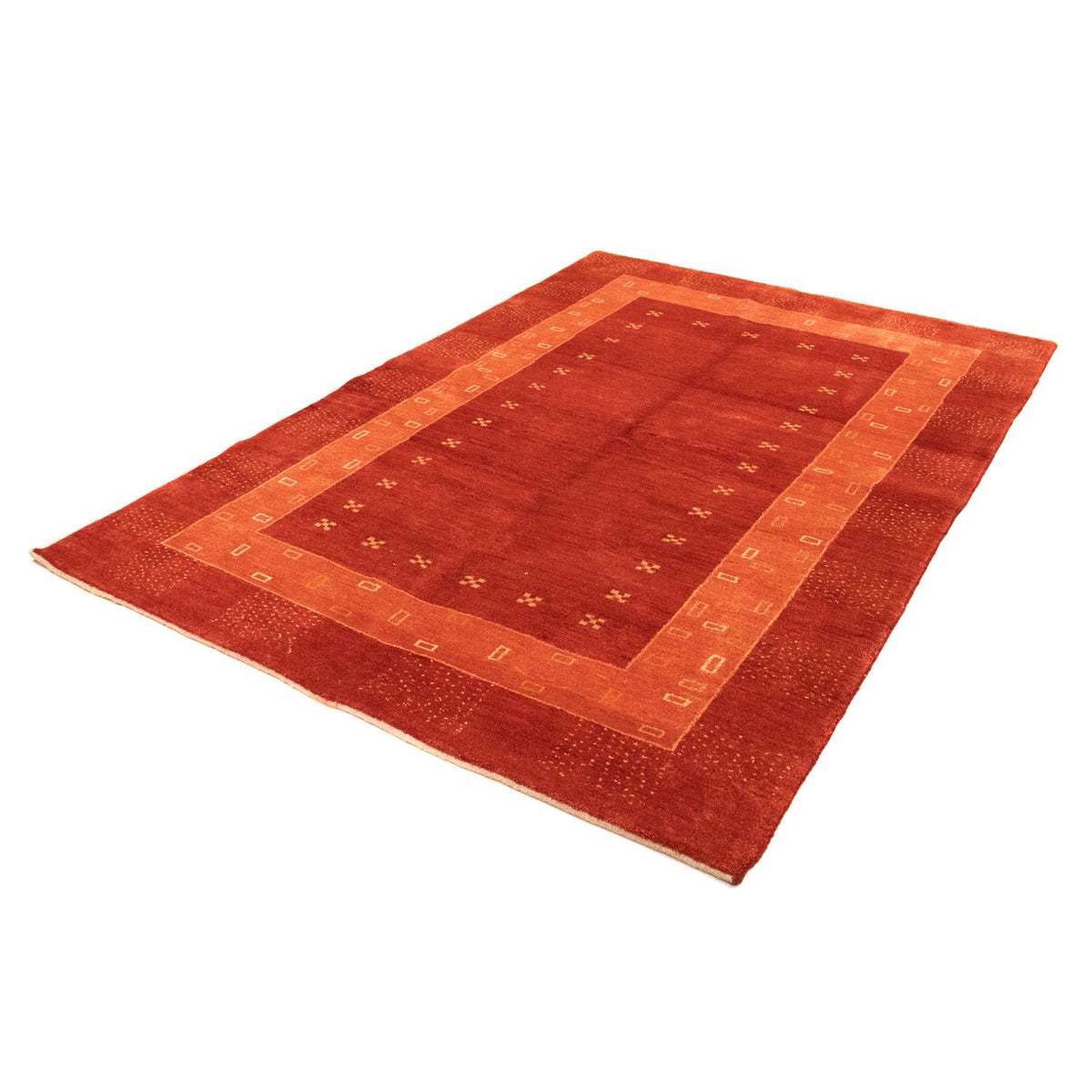 Gabbeh Rug - Perser - 227 x 166 cm - red