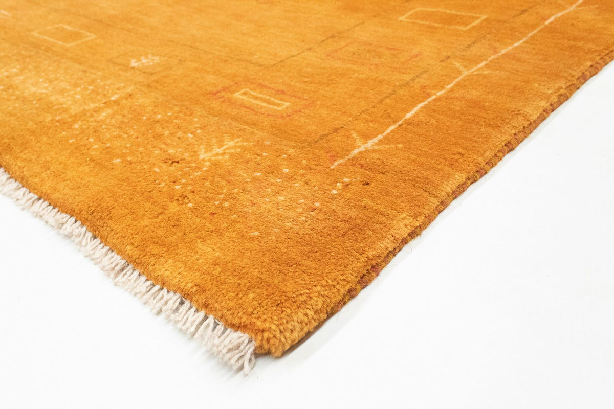 Gabbeh Rug - Perser - 193 x 151 cm - gold