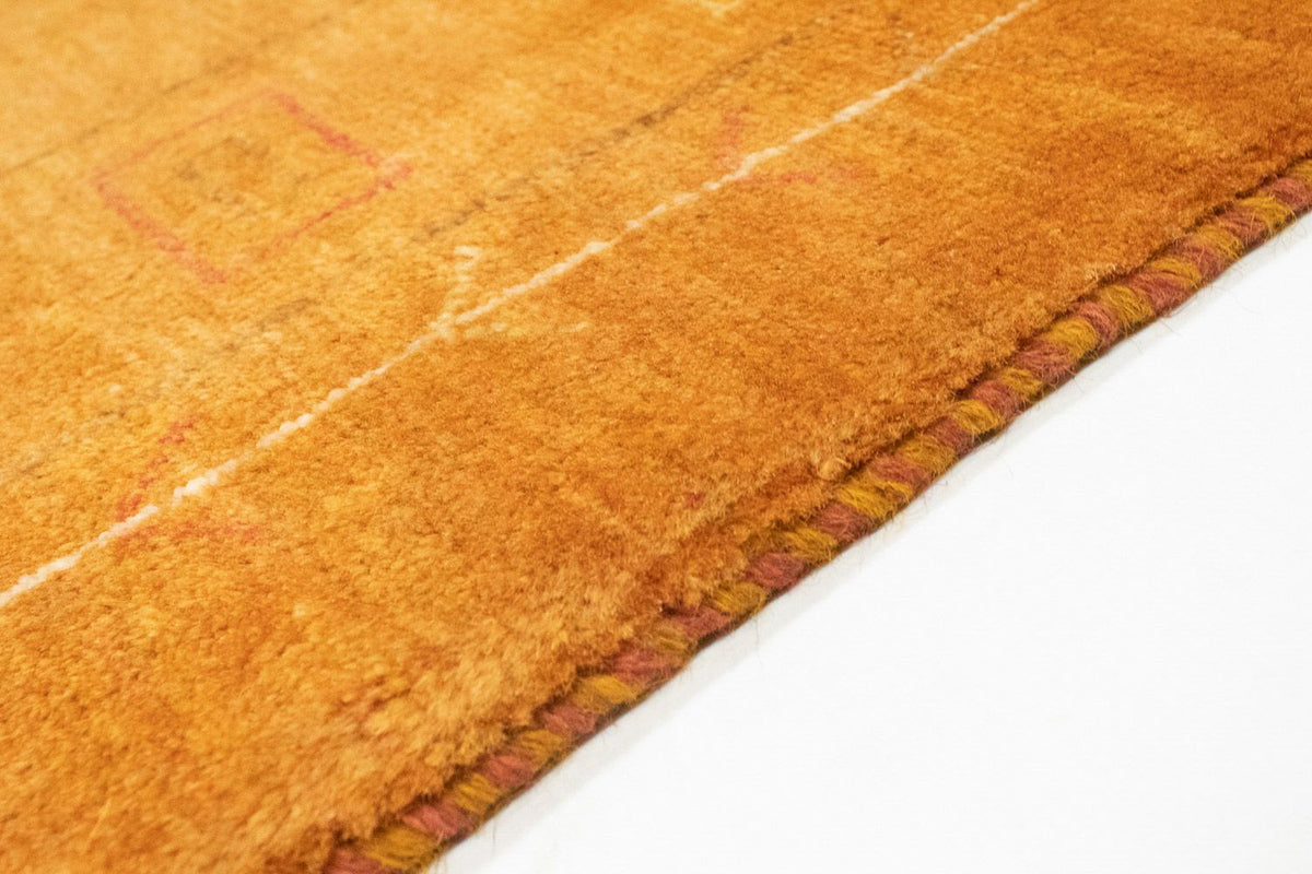 Gabbeh Rug - Perser - 193 x 151 cm - gold