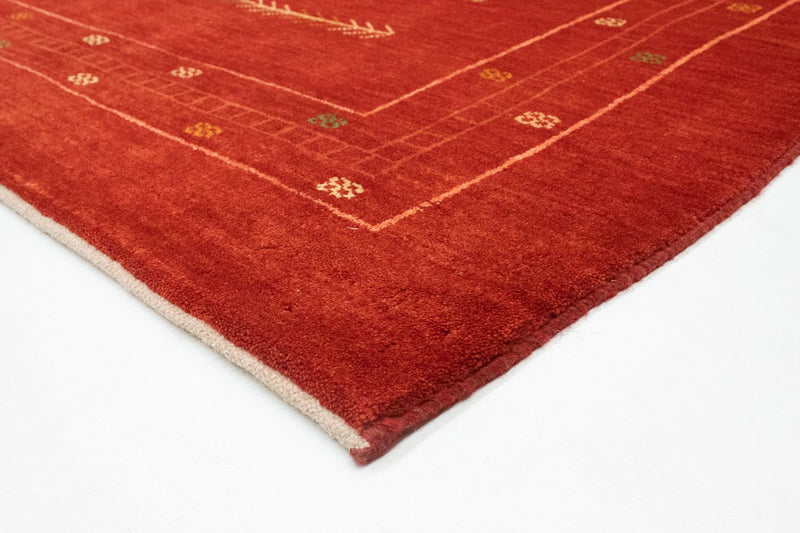 Gabbeh Rug - Perser - 193 x 149 cm - red
