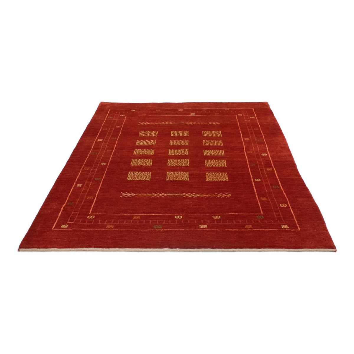 Gabbeh Rug - Perser - 193 x 149 cm - red