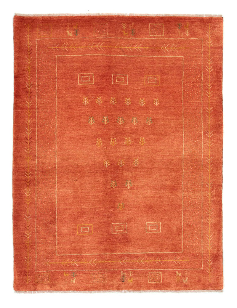 Persian Gabbeh Rug 202x151cm - Perserteppich Wollteppich