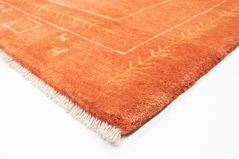 Persian Gabbeh Rug 202x151cm - Perserteppich Wollteppich
