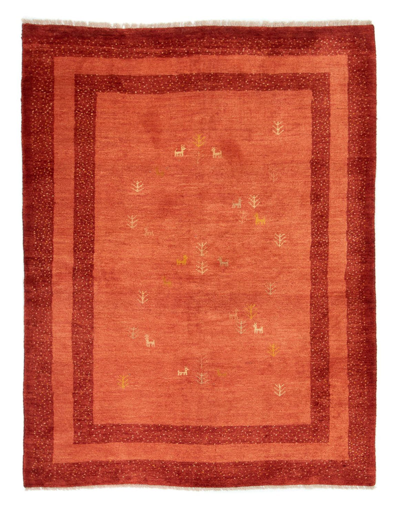 Gabbeh Rug - Perser - 200 x 150 cm - red