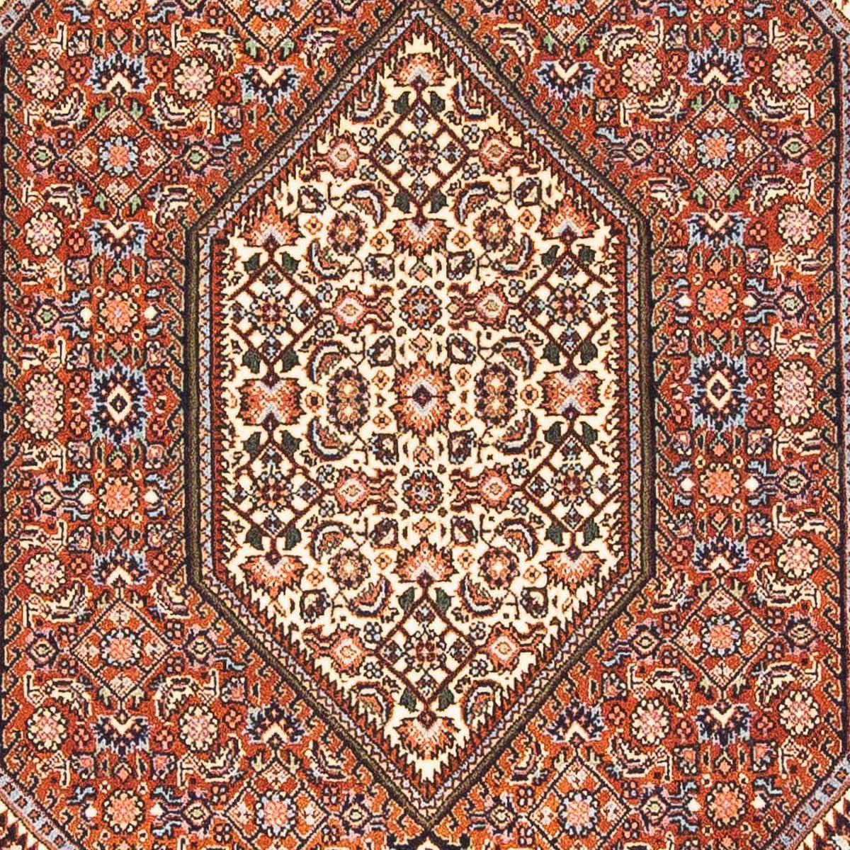 Perser Rug - Bidjar - 150 x 108 cm - red