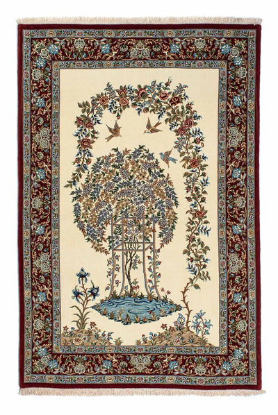 Qom Rug 135x205cm - Persian Rugs