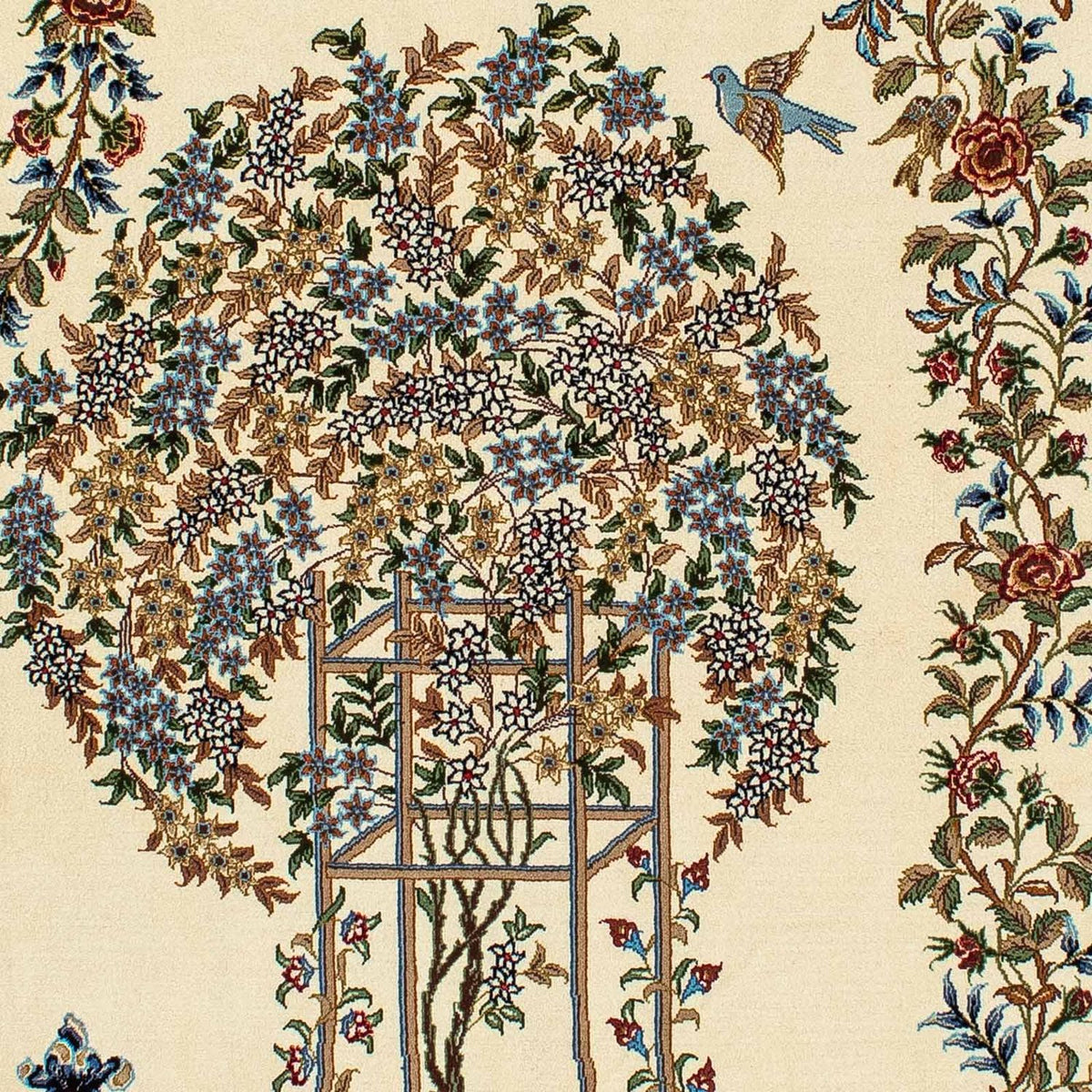 Perser Rug - Ghom - 205 x 135 cm - beige