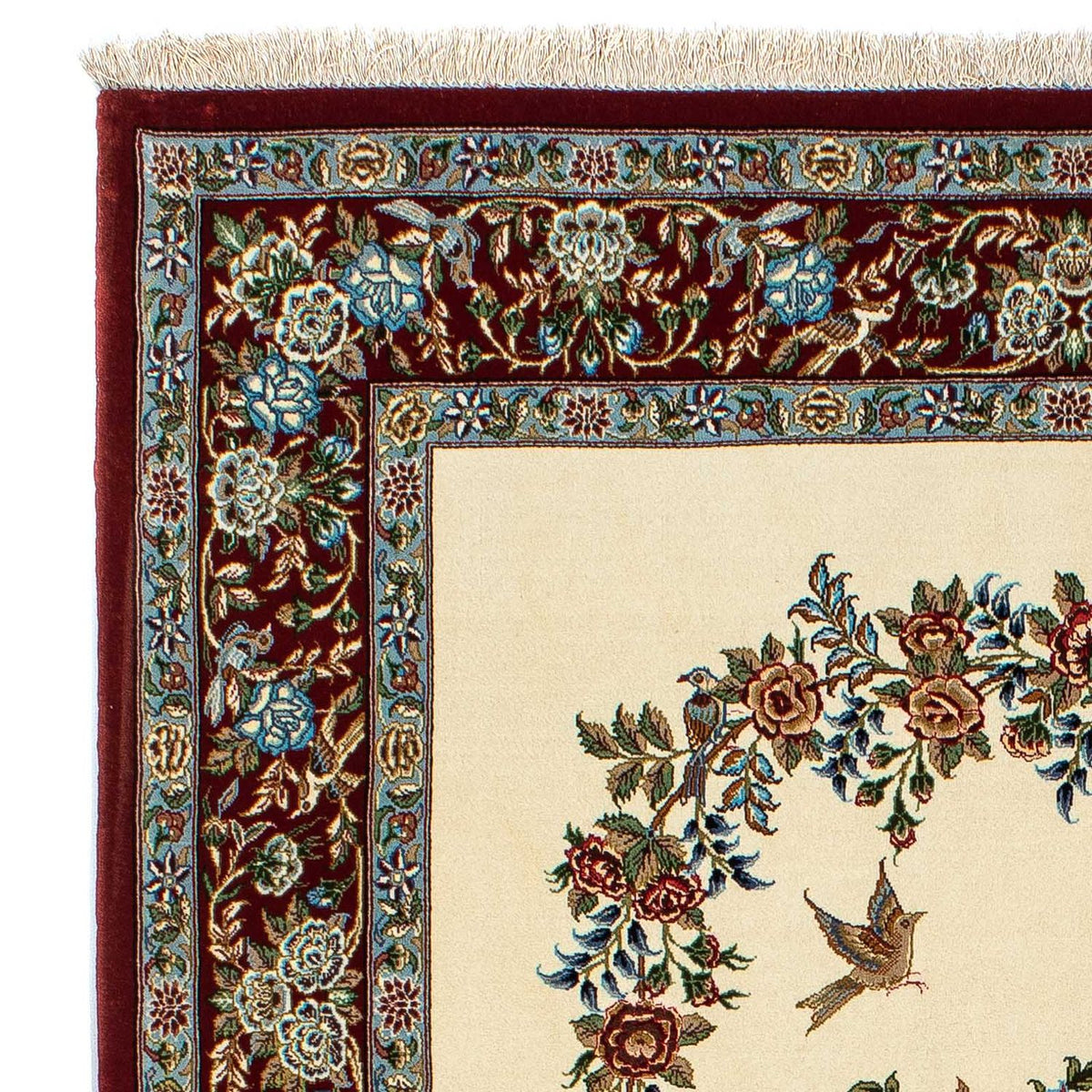 Qom Rug 135x205cm - Persian Rugs
