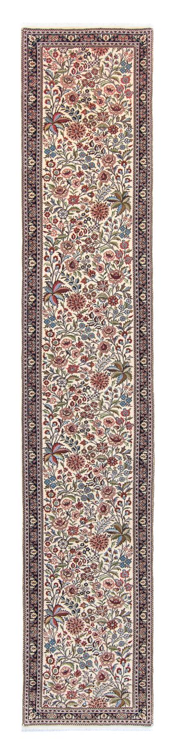 Runner Perser Rug - Ghom - 400 x 70 cm - beige