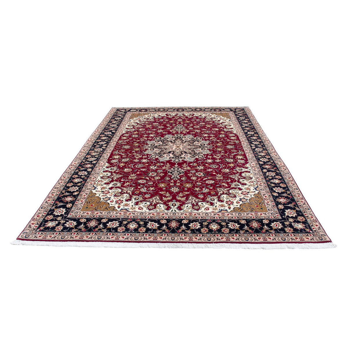 Perser Rug - Tabriz - Royal - 308 x 203 cm - dark red