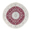 Perser Rug - Nain round  - 310 x 310 cm - dark red