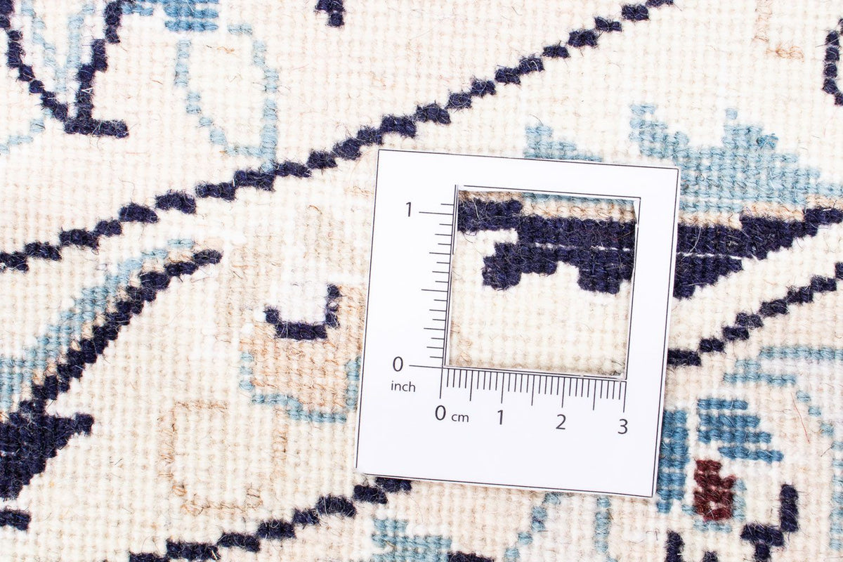 Perser Rug - Nain round  - 252 x 252 cm - dark red