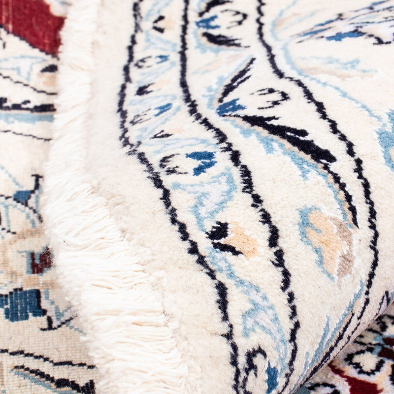 Perser Rug - Nain round  - 250 x 250 cm - dark red