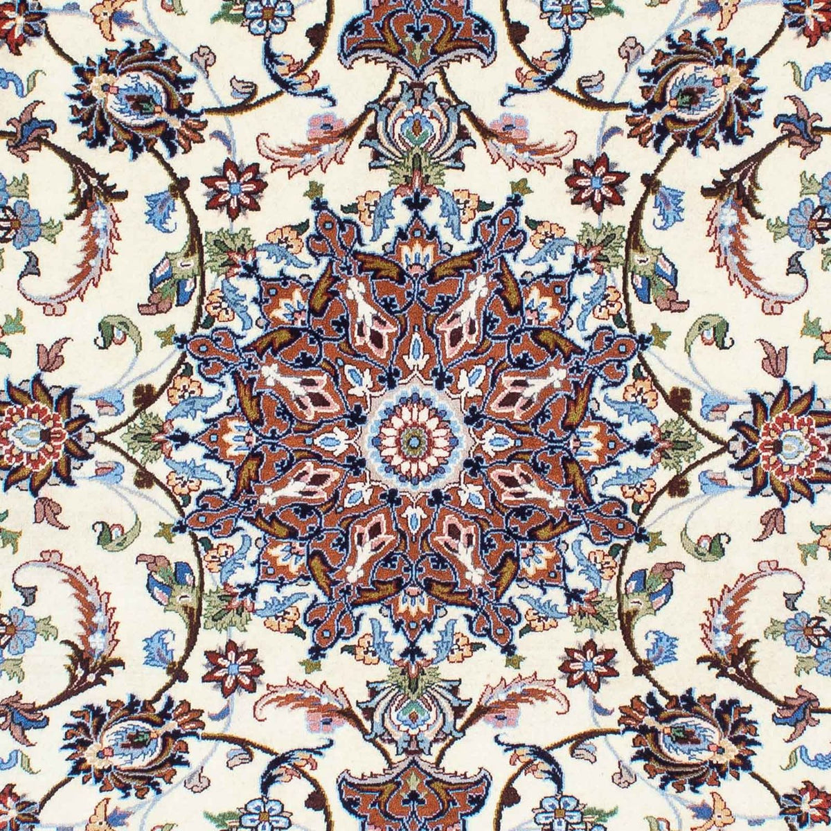 Perser Rug - Ghom - 253 x 180 cm - beige