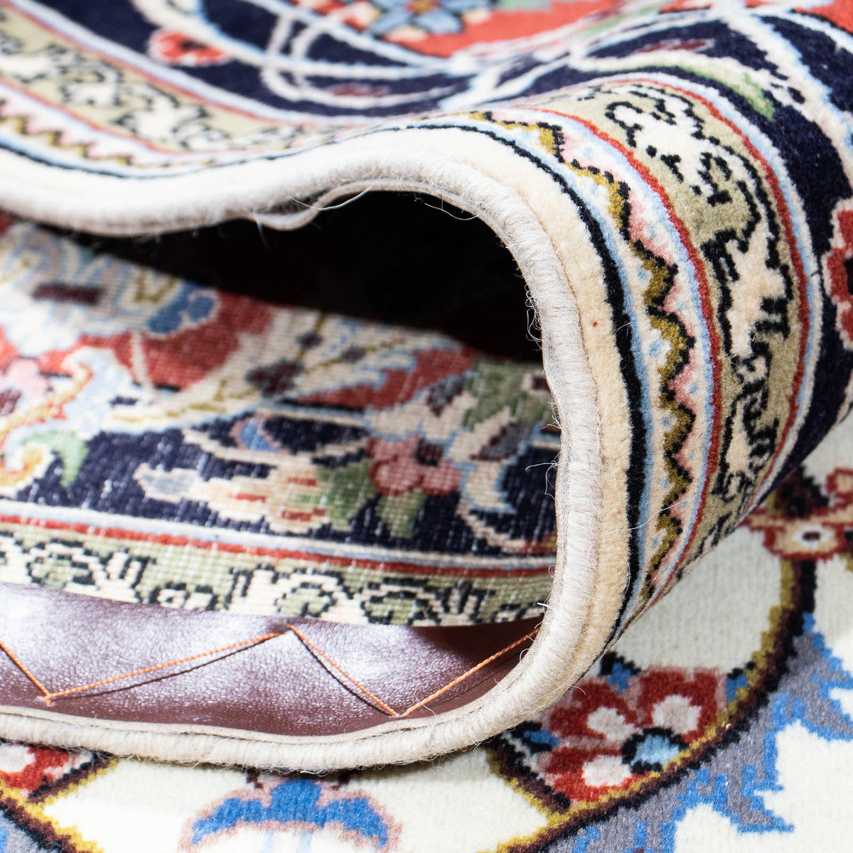 Perser Rug - Ghom - 253 x 180 cm - beige