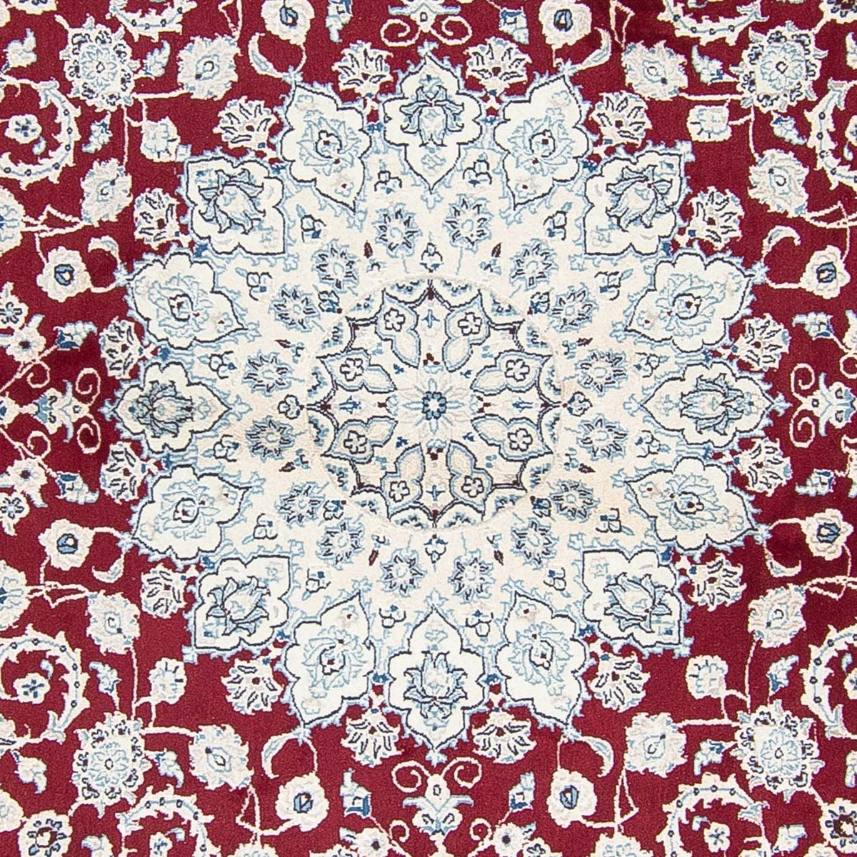 Perser Rug - Nain round  - 300 x 300 cm - dark red