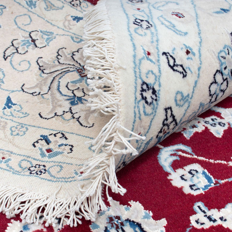 Perser Rug - Nain round  - 300 x 300 cm - dark red