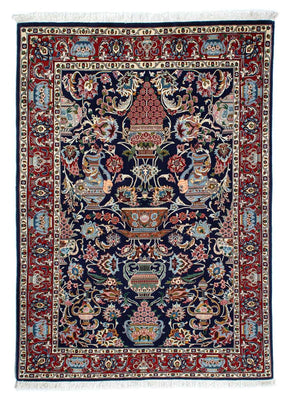 Perser Rug - Ghom - 188 x 135 cm - dark blue