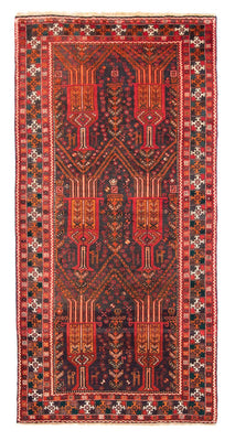 Runner Belutsch Rug - 239 x 111 cm - rust