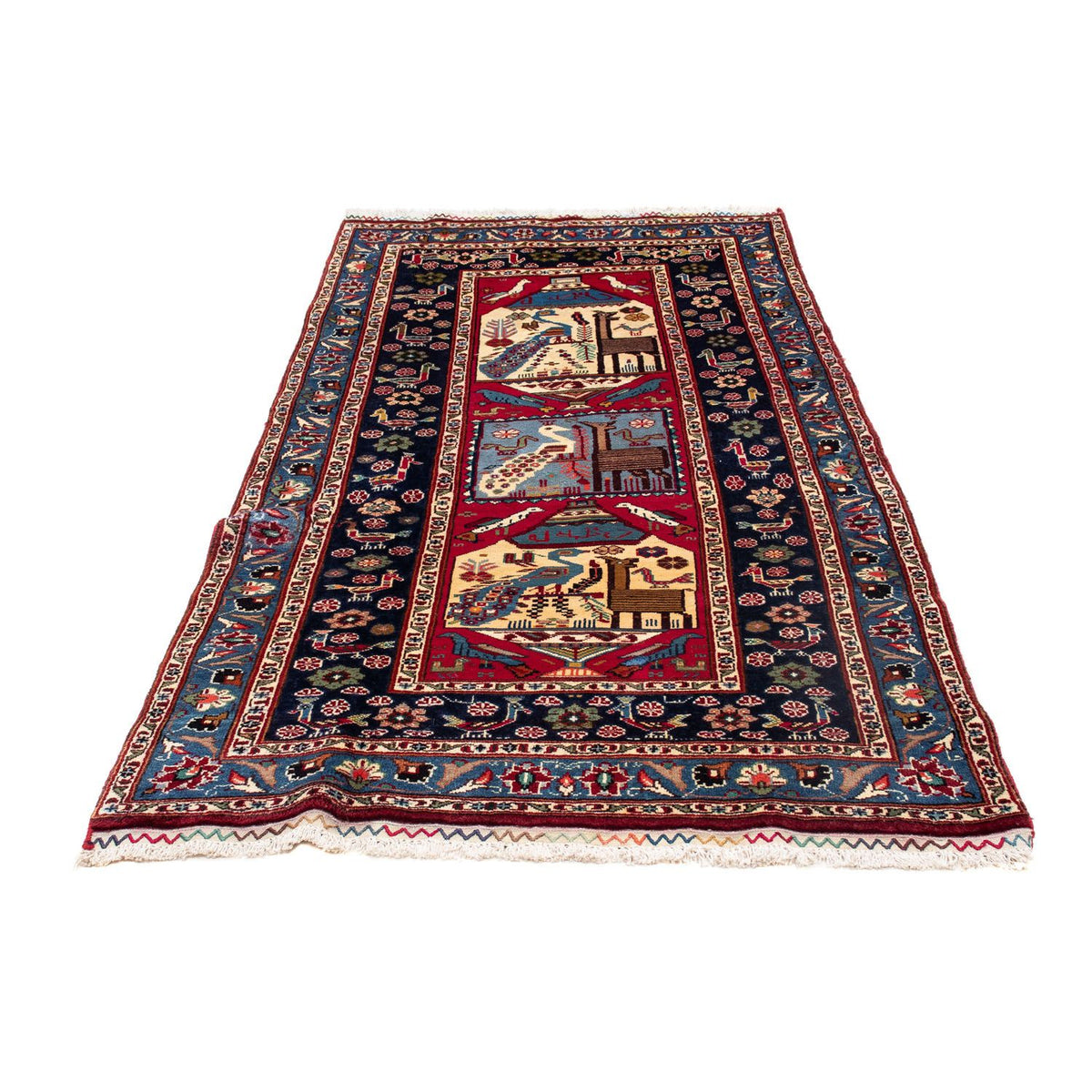 Runner Belutsch Rug - 200 x 107 cm - dark blue