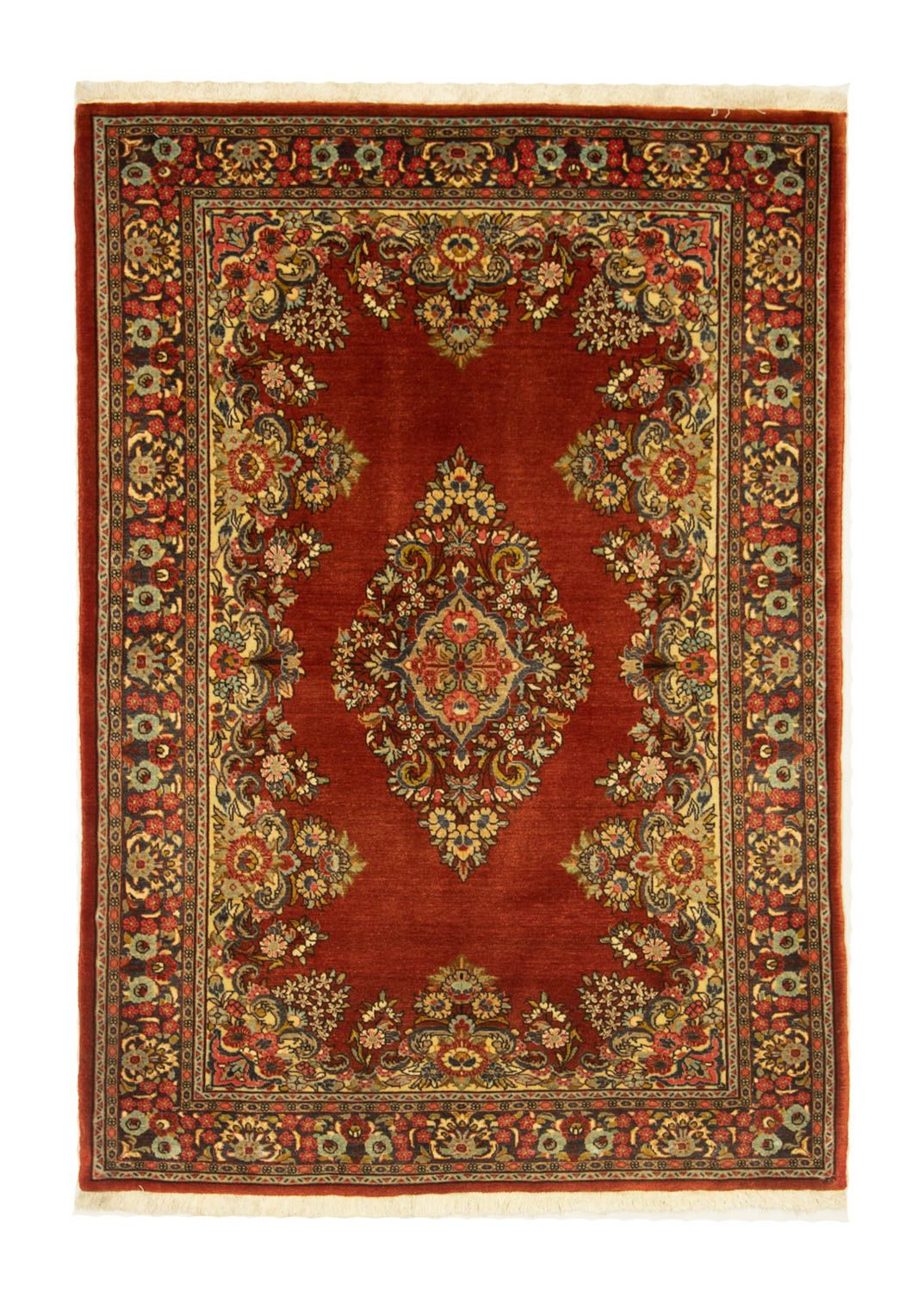 Perser Rug - Ghom - 144 x 100 cm - rust