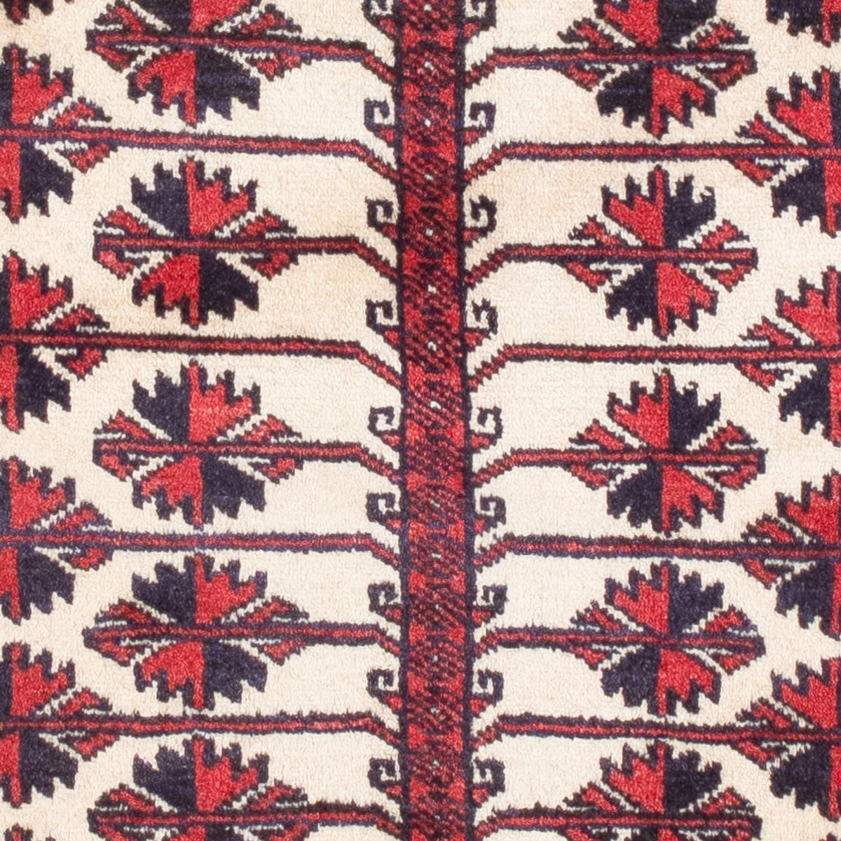 Belutsch Rug - 136 x 89 cm - red