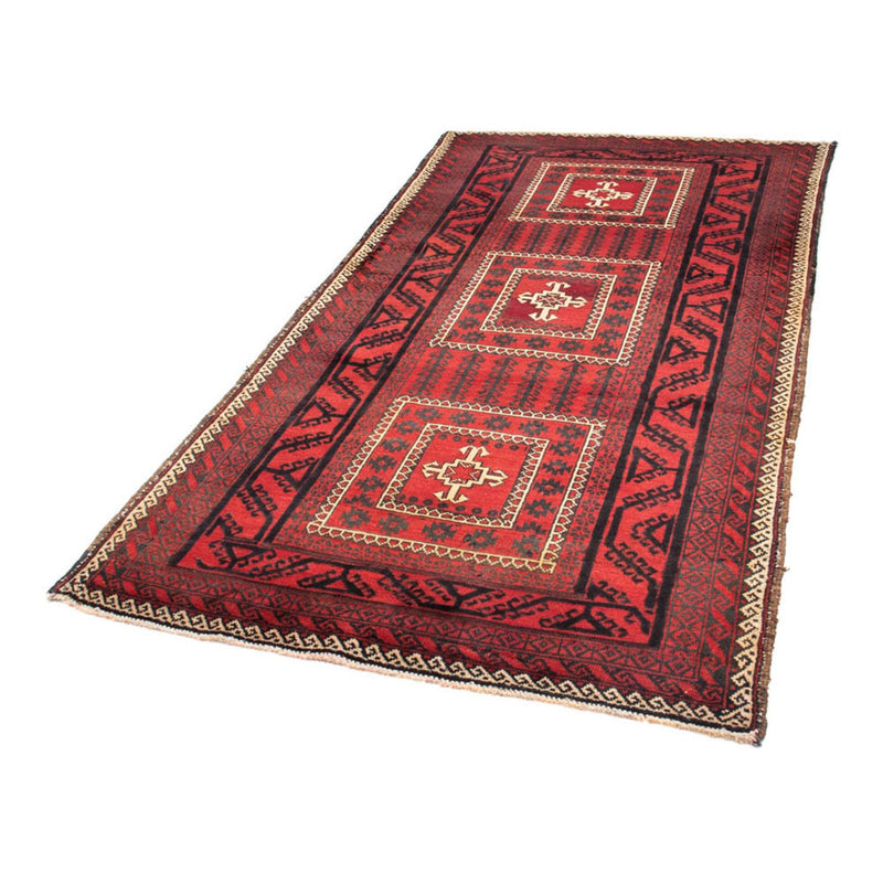 Runner Belutsch Rug - 224 x 119 cm - red