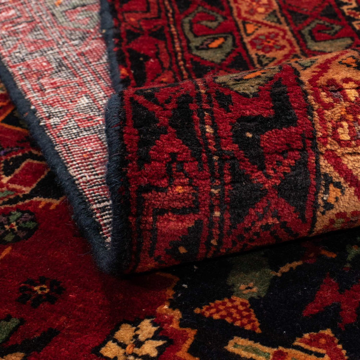 Runner Belutsch Rug - 200 x 100 cm - red