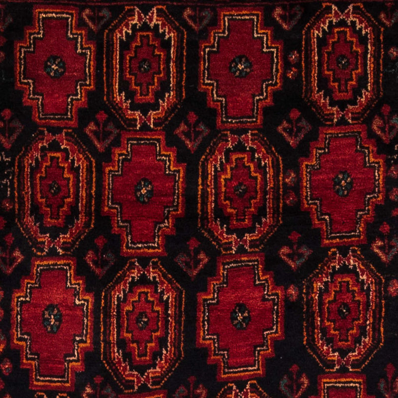 Runner Belutsch Rug - 185 x 110 cm - dark red