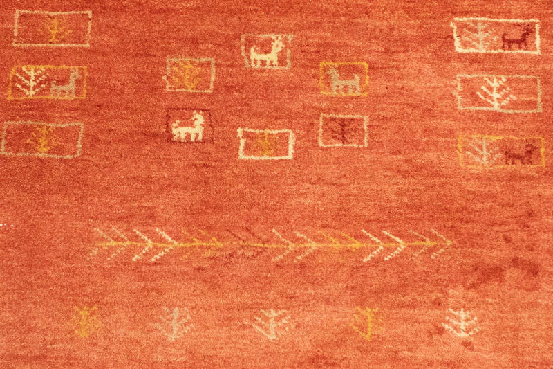 Gabbeh Rug - Perser - 192 x 149 cm - red