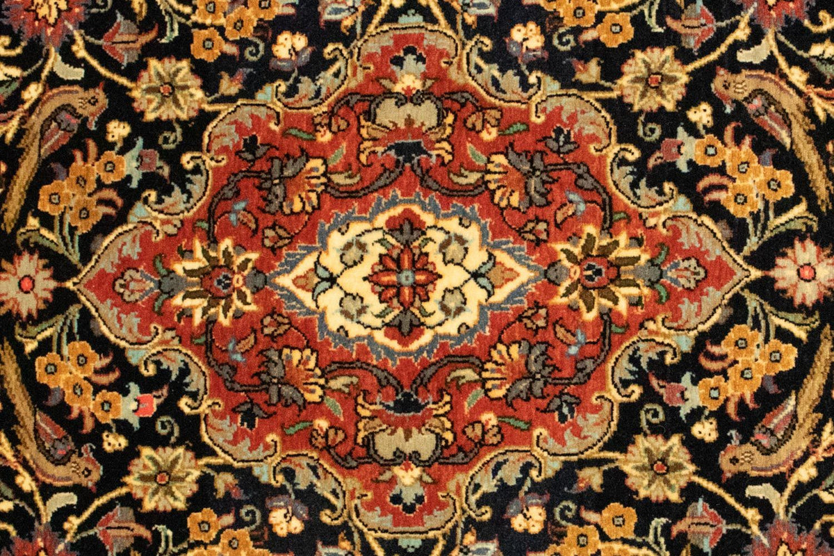 Perser Rug - Ghom - 151 x 103 cm - black