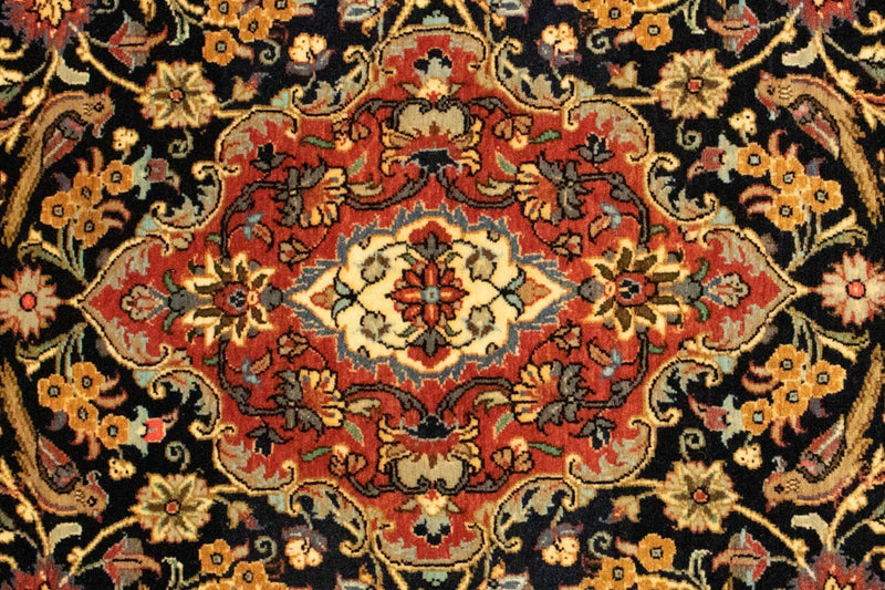 Perser Rug - Ghom - 151 x 103 cm - black