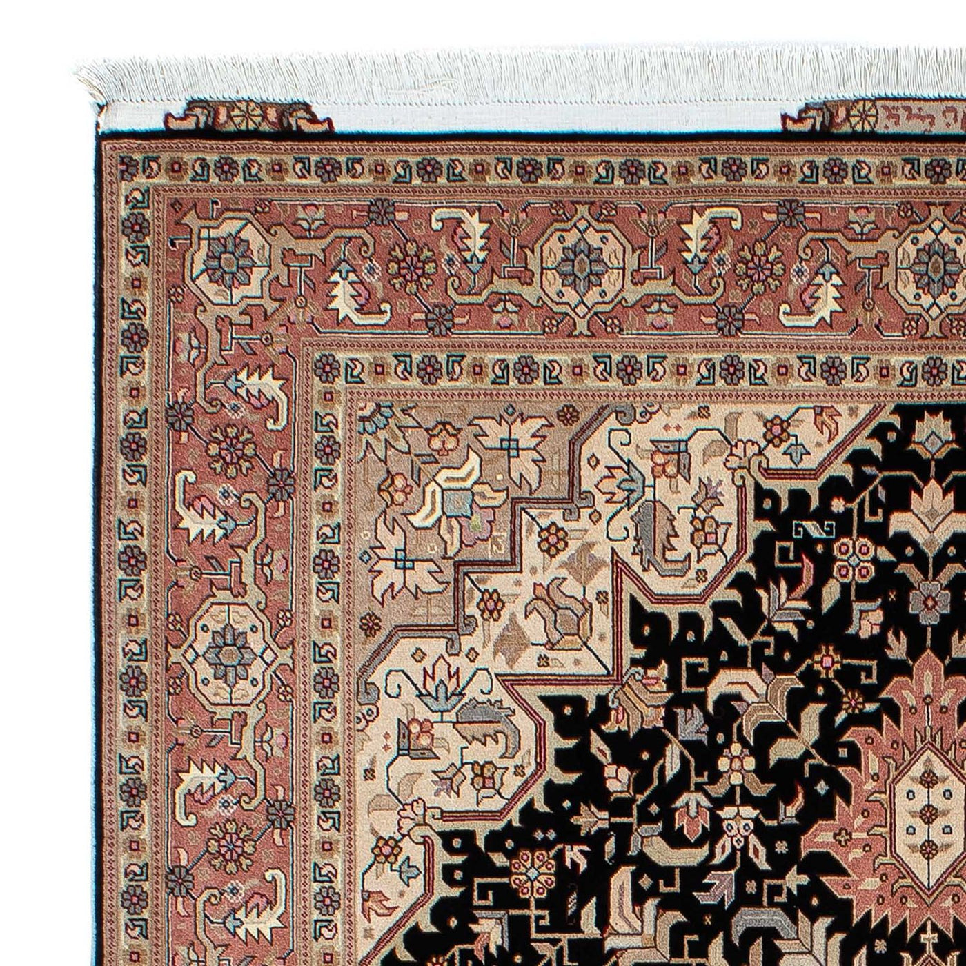 Tabriz - 50 Raj Rug 204x150cm - Persian Rugs