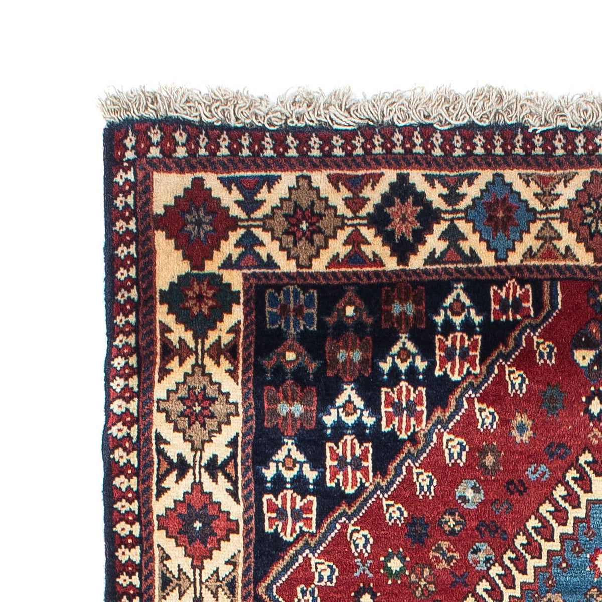 Runner Perser Rug - Nomadic - 210 x 83 cm - dark red