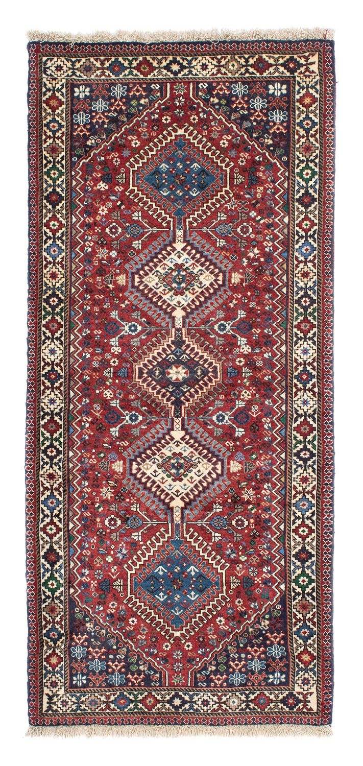 Runner Perser Rug - Nomadic - 198 x 84 cm - dark red